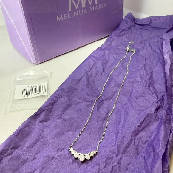 Melinda Maria Not Your Basic Multi Stone Pendant
Necklace. New with Tags - Picture 3 of 7